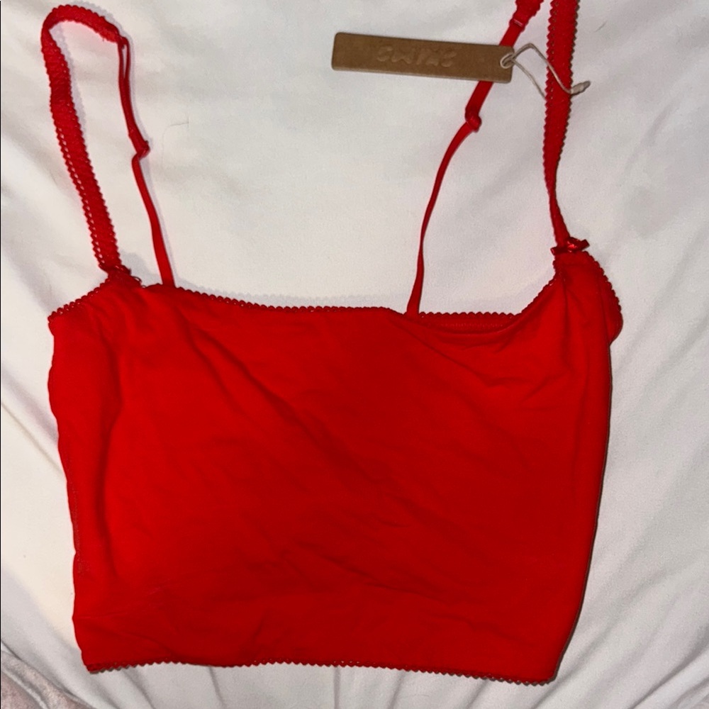 Skims Fits Everybody Cropped Cami NWT